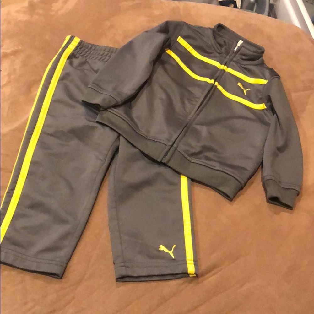 Puma sweat pant/jacket set
